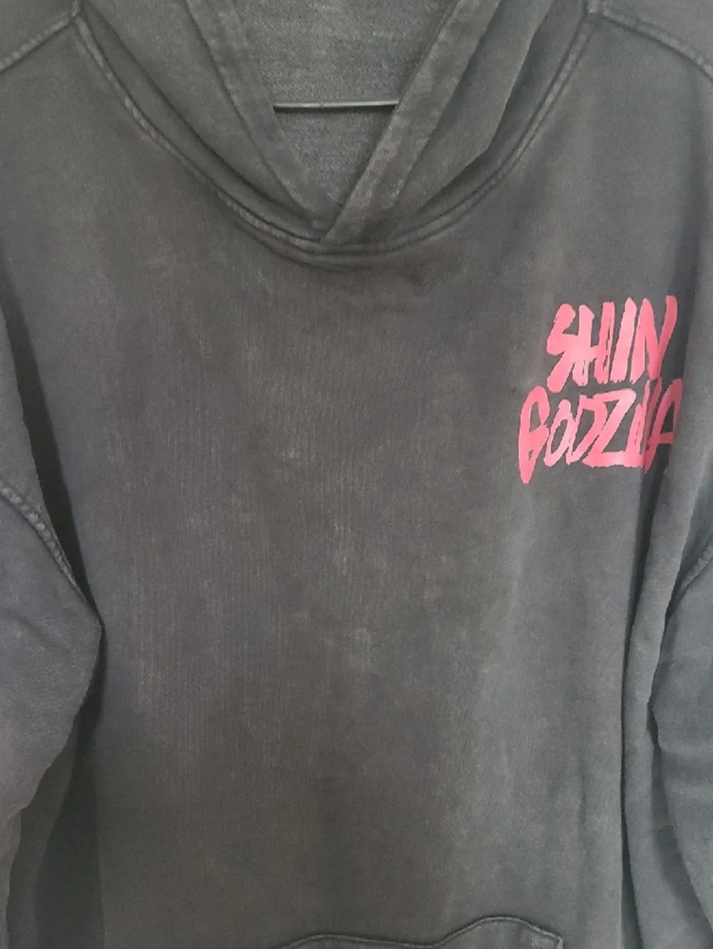 Shin Godzilla Black Graphic Hoodie - Men's Sweater - Picture 4 of 7